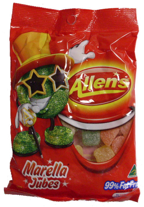 Allens Marella Jubes 190g
