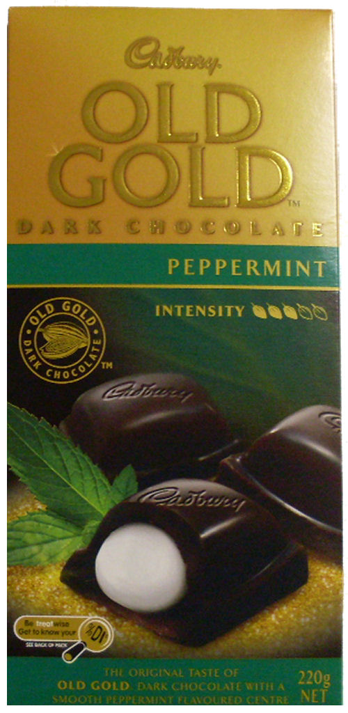 Cadbury Old Gold Dark Peppermint 220g
