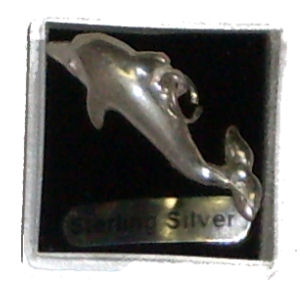 Sterling Silver Charm: Dolphin
