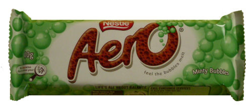 Nestle Aero Peppermint Chocolate Bar  (40g)