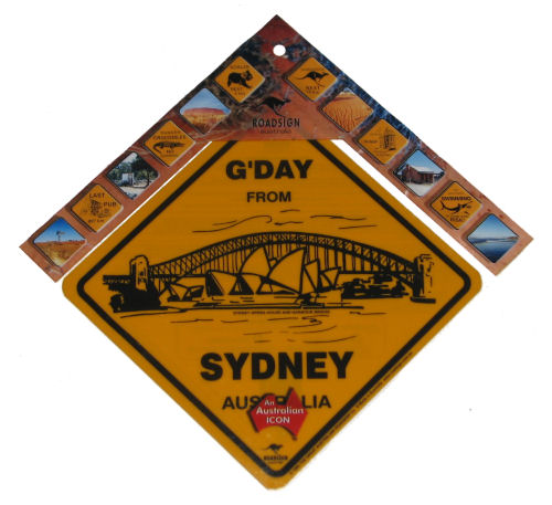 Small Road Sign - G'day from Sydney