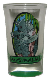 Shot Glass Koala and Baby