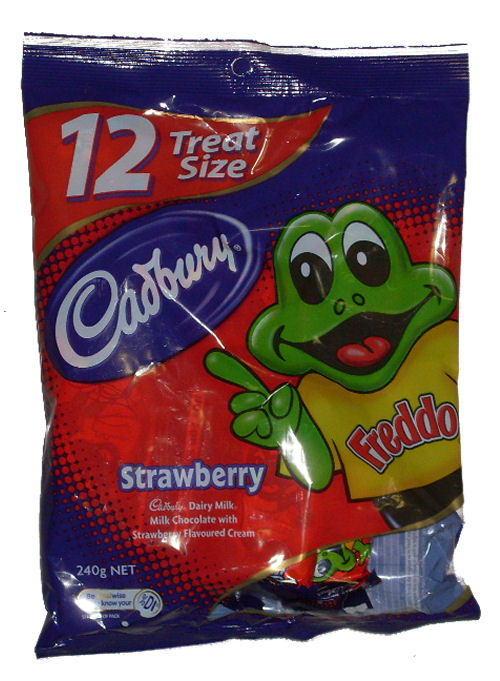 Multipack: Cadbury Freddo Frog - Strawberry (BB:JUL10)