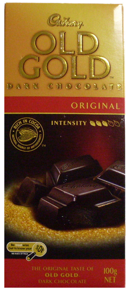 Cadbury Old Gold Dark Chocolate 100g