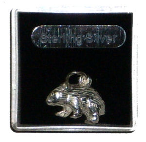 Sterling Silver Charm: Wombat