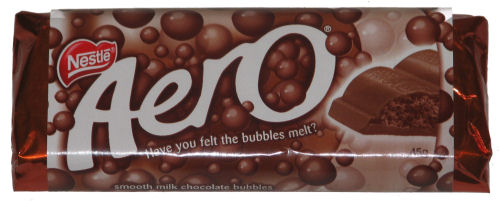 Nestle Aero Milk Chocolate Bars 2oz (45g) (BB 02/July/2010)