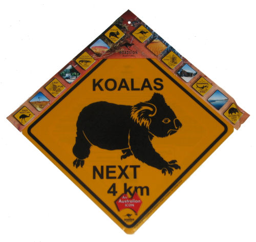 Medium Road Sign - Koala