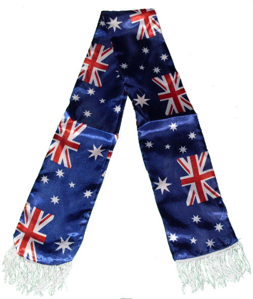 Scarf - Satin Australian Flag
