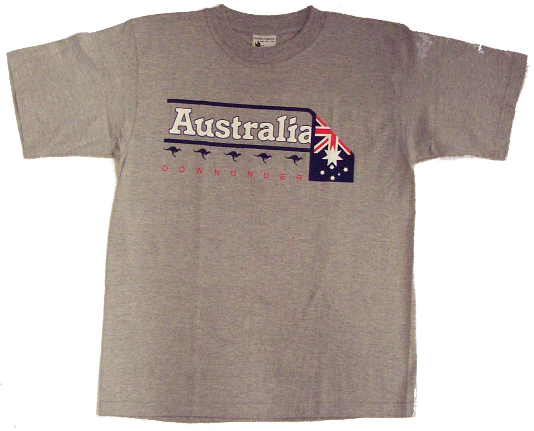 T-Shirt Australia DownUnder Grey