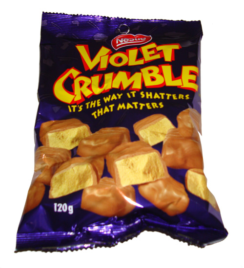 Nestle Violet Crumble Bag 120g