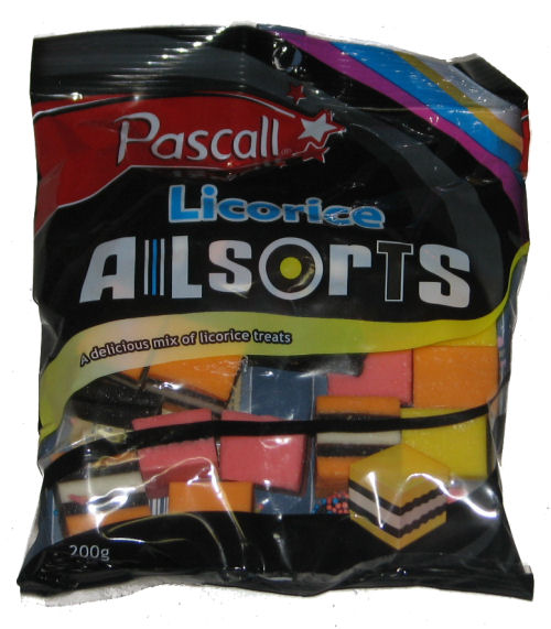 Pascall Licorice Allsorts 200g